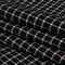 1 Yard Black and White Checkered Heavy Stretch Cotton Woven Fabric